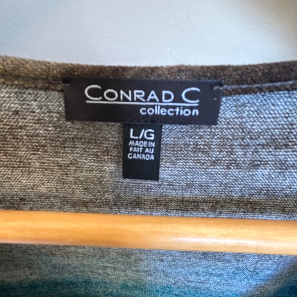 Conrad C Herringbone Patterned Pullover - image 3
